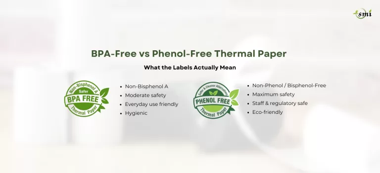 Comparison of BPA-Free vs Phenol-Free thermal paper for safety and compliance in receipts